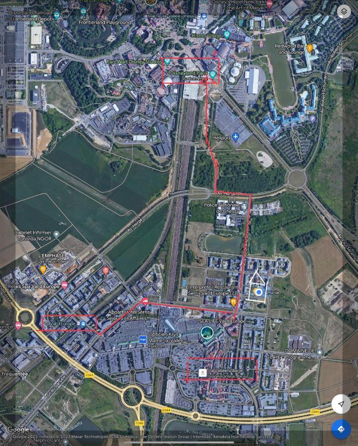 Lifestyle Disneyland Paris 8 Pax Serris Ngoại thất bức ảnh
